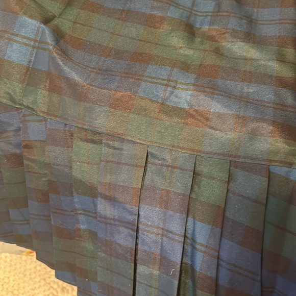 Tuckernuck blackwatch plaid pleated dropwaste dress NEW - Picture 12 of 12